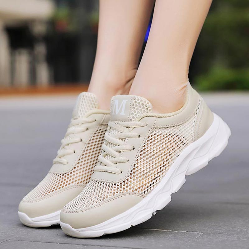 Japanese Lifestyle Shop - Yaz Nefes Spor Ayakkabı Kadın Örgü