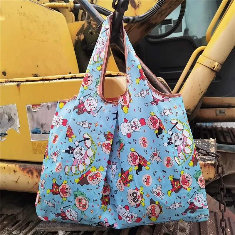 Japanese Lifestyle Goods - Japon Tarzı Anpanman Katlanır Alışveriş Çantası