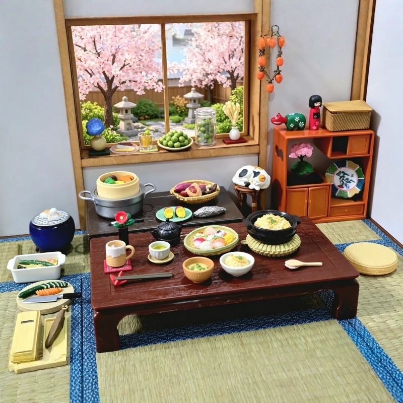 Japanese Lifestyle And Food - Stokta Otantik RE-MENT Petit Örnek Gıda