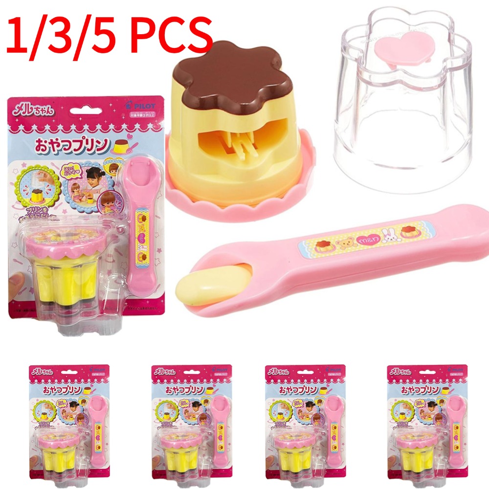 Japanese Lifestyle And Food - 1/3/5 adet puding seti gıda besleme