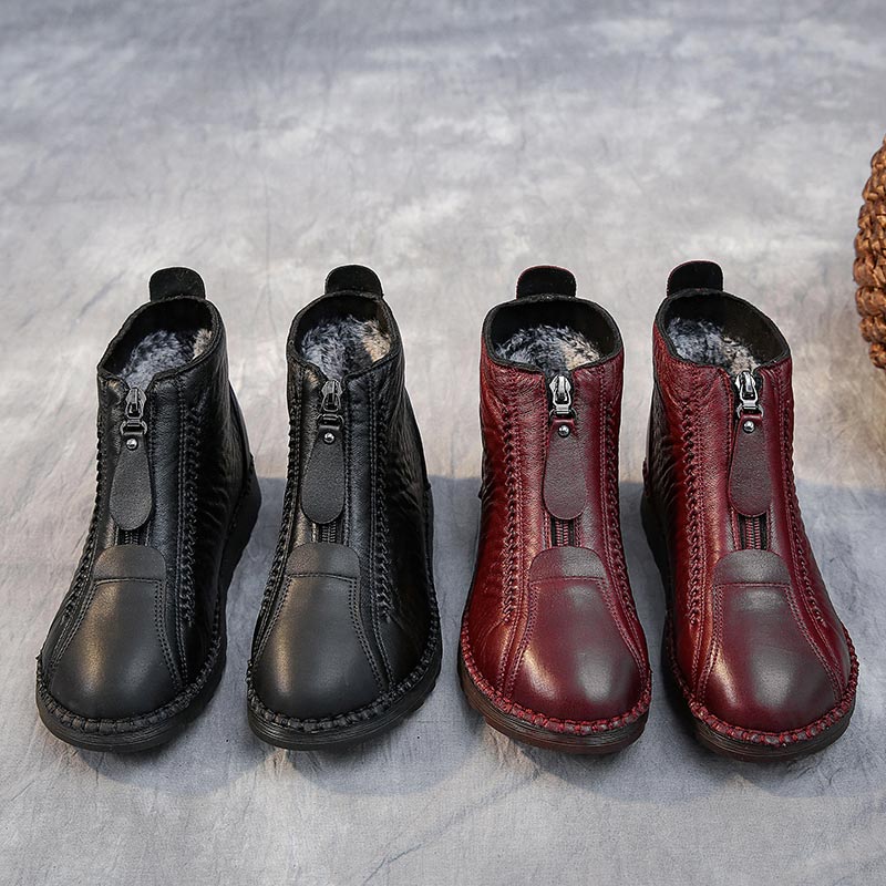 Japanese Lifestyle Shop - Yüksek kesim pu deri sneakers kadınlar