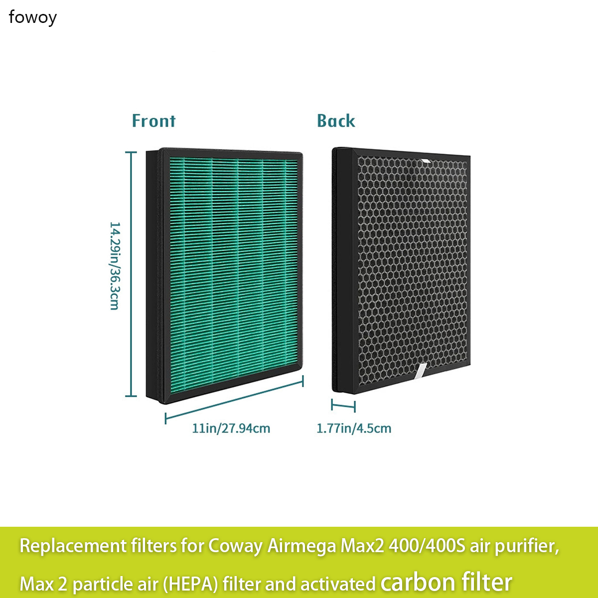 Coway Air Purifier Airmega 400 - Coway Airmega Max2 400/400S hava temizleyici,