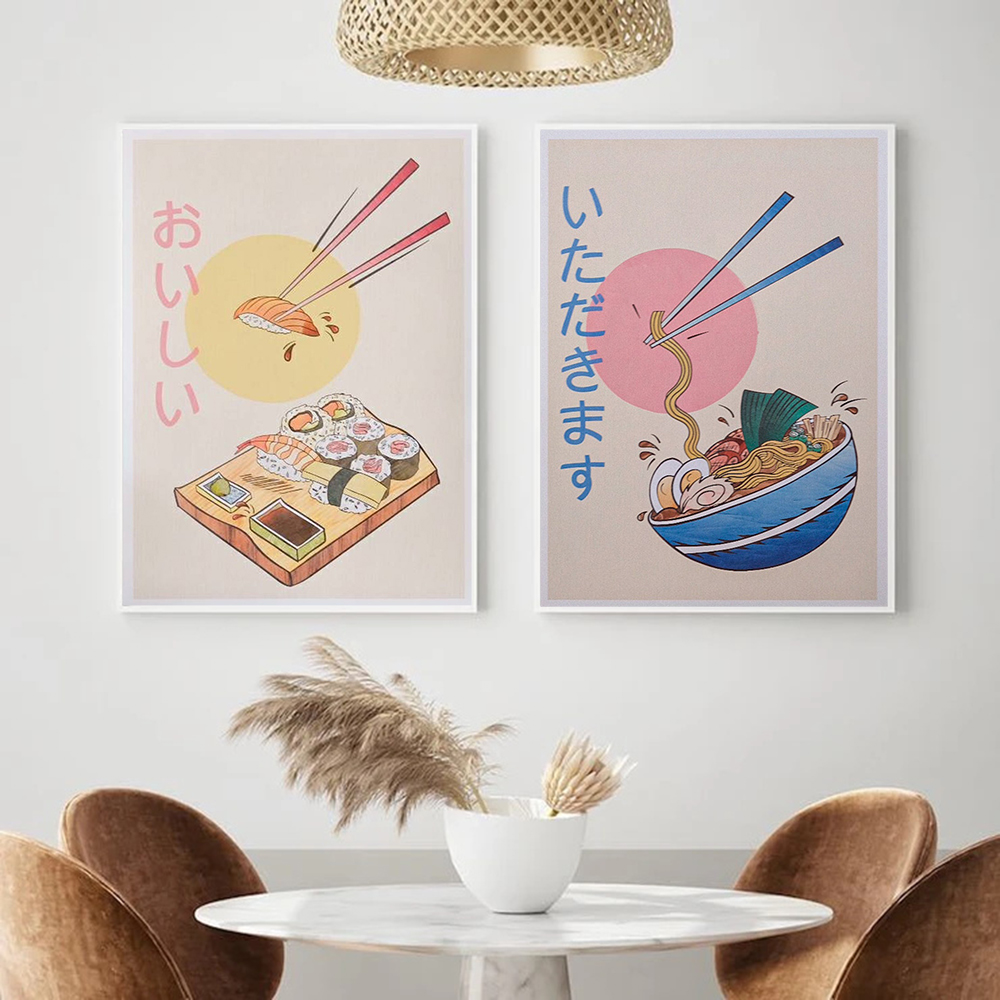 Japon Tarzı Mutfak Gıda Poster - Japanese Lifestyle And Food incelemesi ve fiyatı