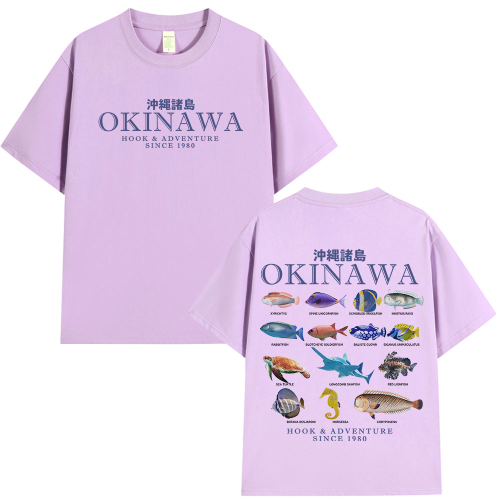 Okinawa Okyanus Balık T Gömlek - Japanese Man Lifestyle incelemesi ve fiyatı