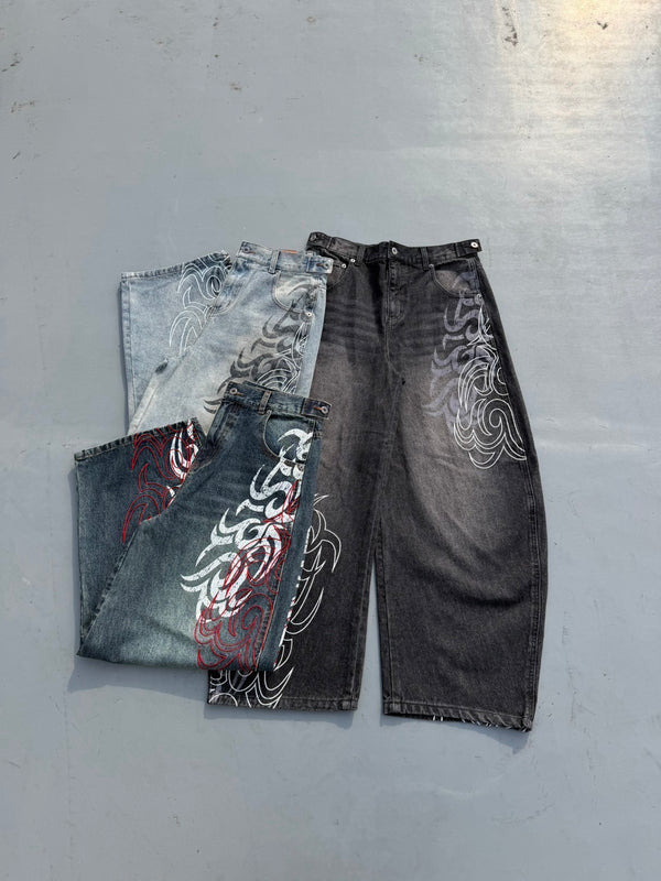 Harajuku Gotik Y2K Denim Panto - Japanese Lifestyle Goods incelemesi ve fiyatı
