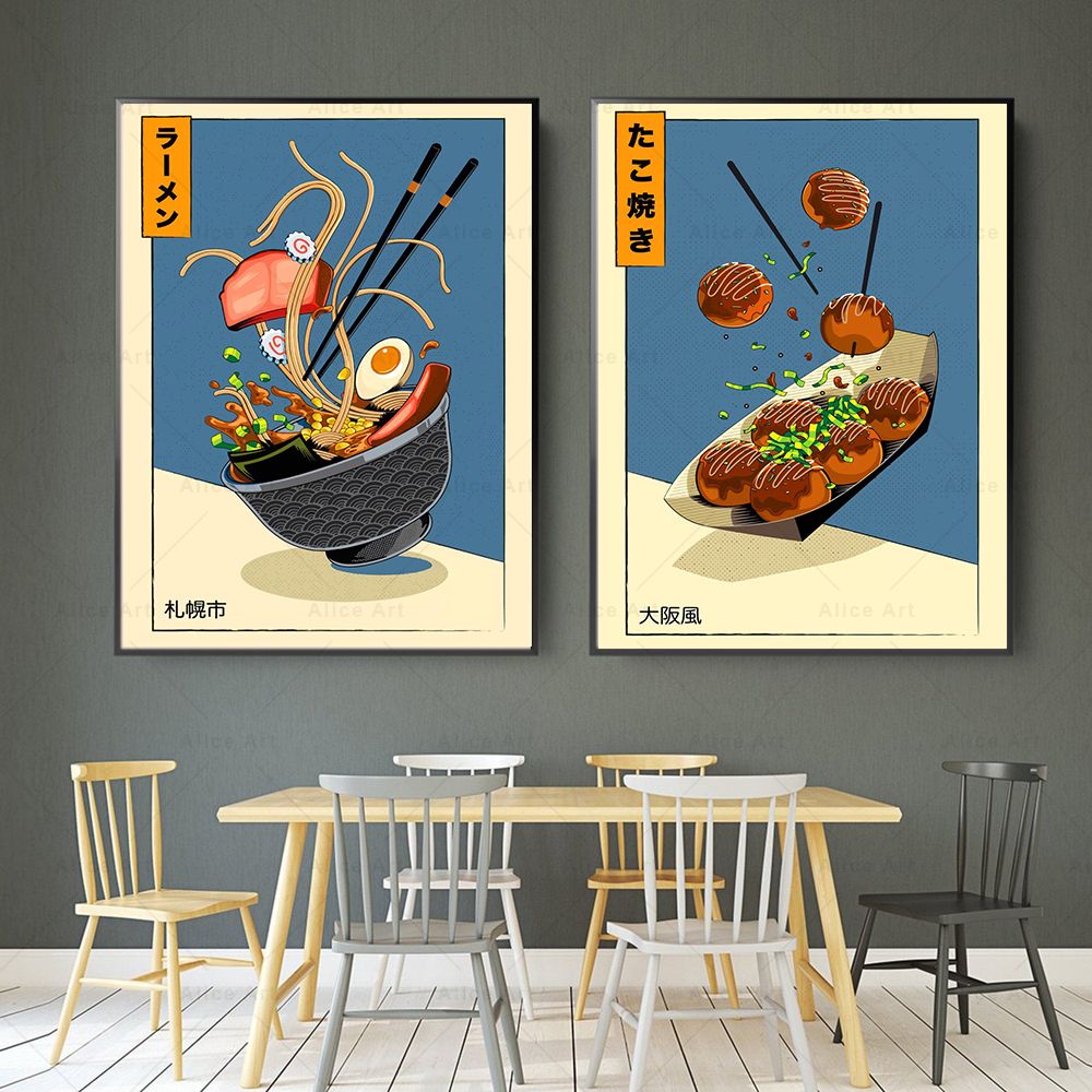 Japon tarzı Poster mutfak gıda - Japanese Lifestyle And Food incelemesi ve fiyatı